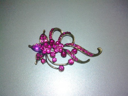 Broche de flor